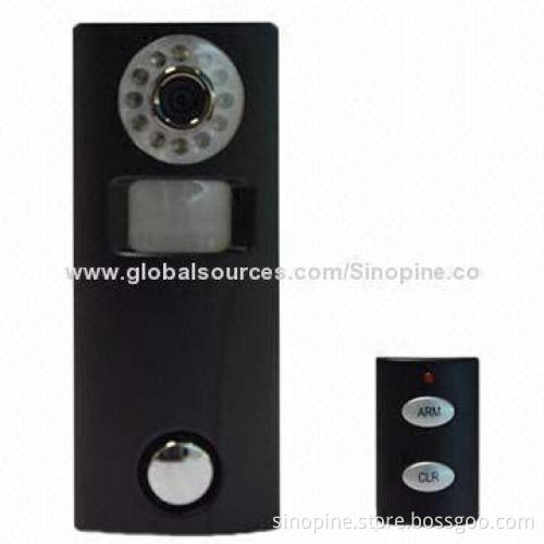 Wireless DIY Indoor Motion Sensor Camera Recording Alarm with Remote Control